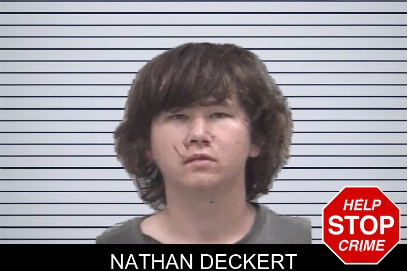 Nathan Deckert mugshot