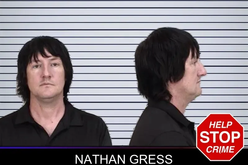 Nathan Gress mugshot