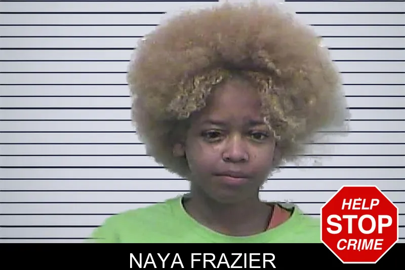 Naya Frazier mugshot