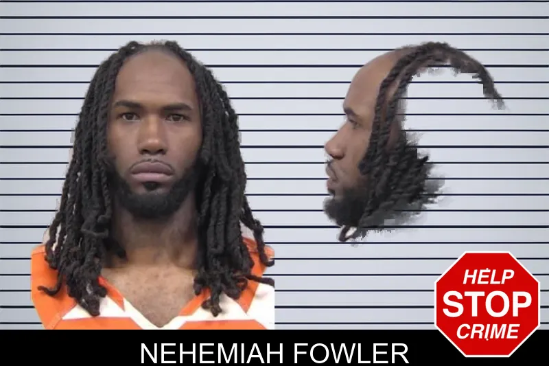 Nehemiah Fowler mugshot