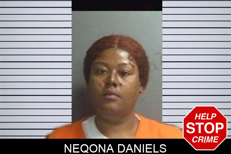 Neqona Daniels mugshot