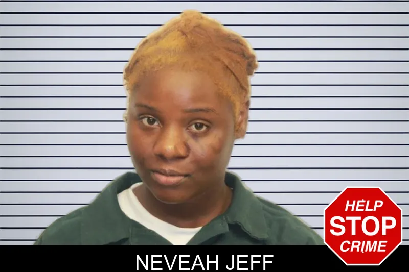 Neveah Jeff mugshot