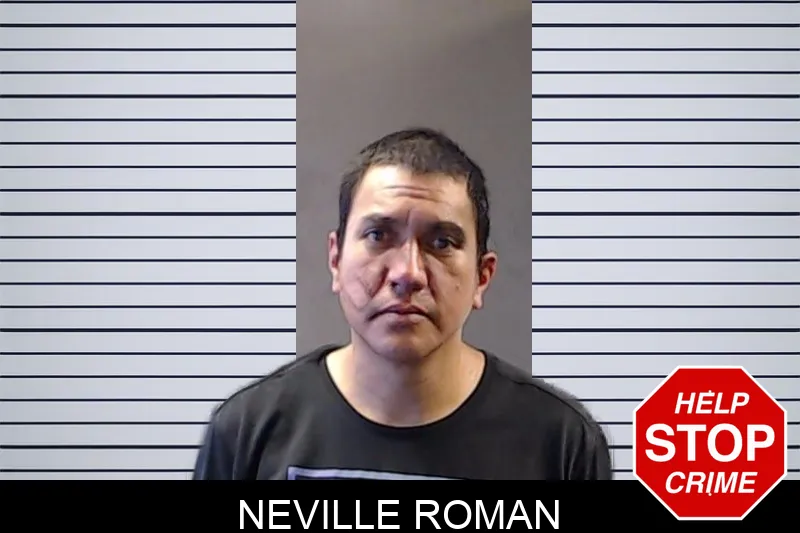 Neville Roman mugshot