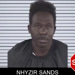 Nhyzir Sands mugshot