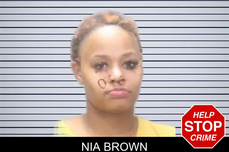 Nia Brown mugshot