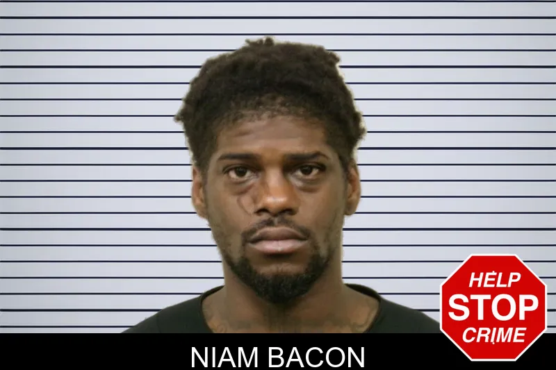 Niam Bacon mugshot