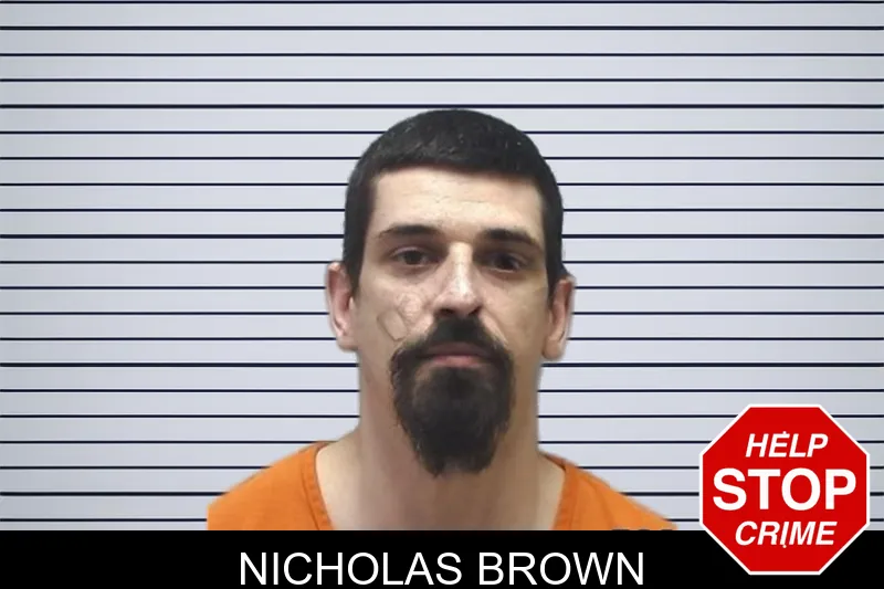 Nicholas Brown mugshot
