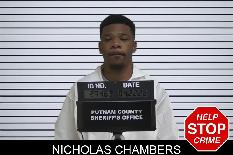 Nicholas Chambers mugshot