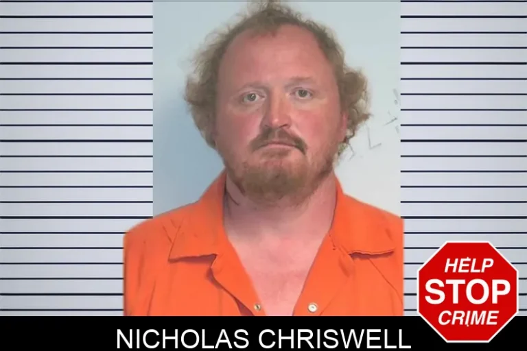 Nicholas Chriswell mugshot – Berrien County , Georgia Nicholas Chriswell