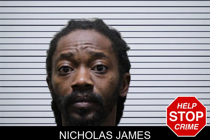 Nicholas James mugshot