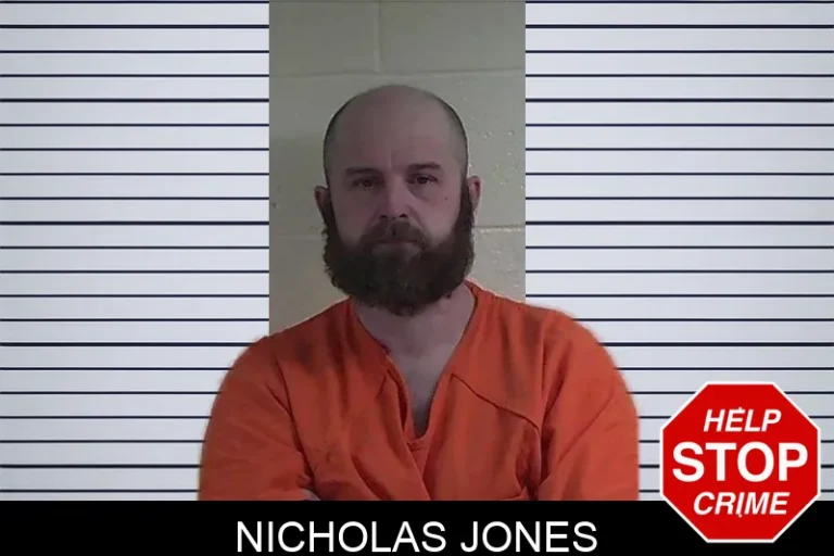 Nicholas Jones mugshot – Fannin County , Georgia Nicholas Jones