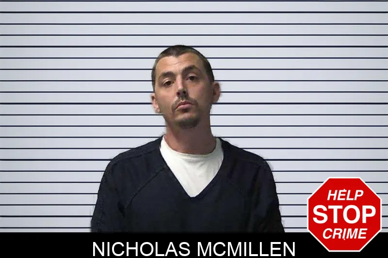 Nicholas McMillen mugshot