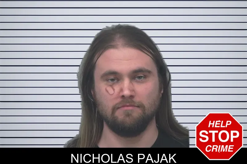 Nicholas Pajak mugshot