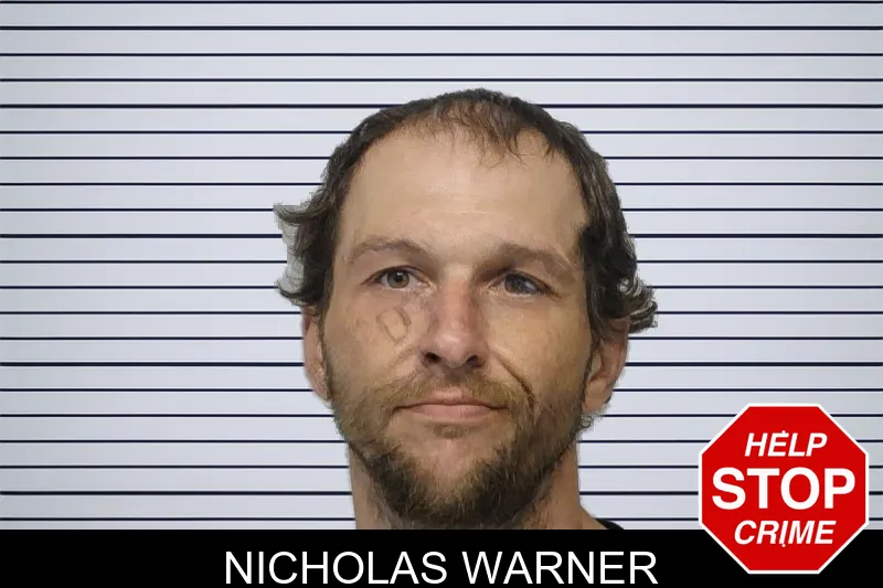 Nicholas Warner mugshot