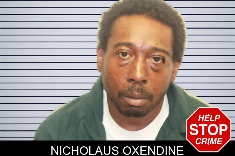 Nicholaus Oxendine mugshot