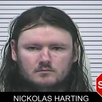 Nickolas Harting mugshot