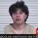 Nicolas Santiago Matom mugshot