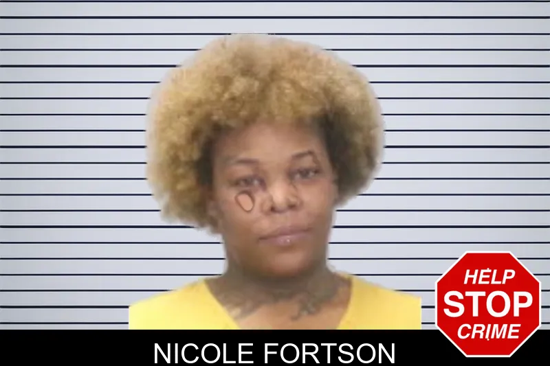 Nicole Fortson mugshot