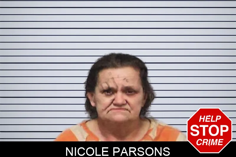 Nicole Parsons mugshot