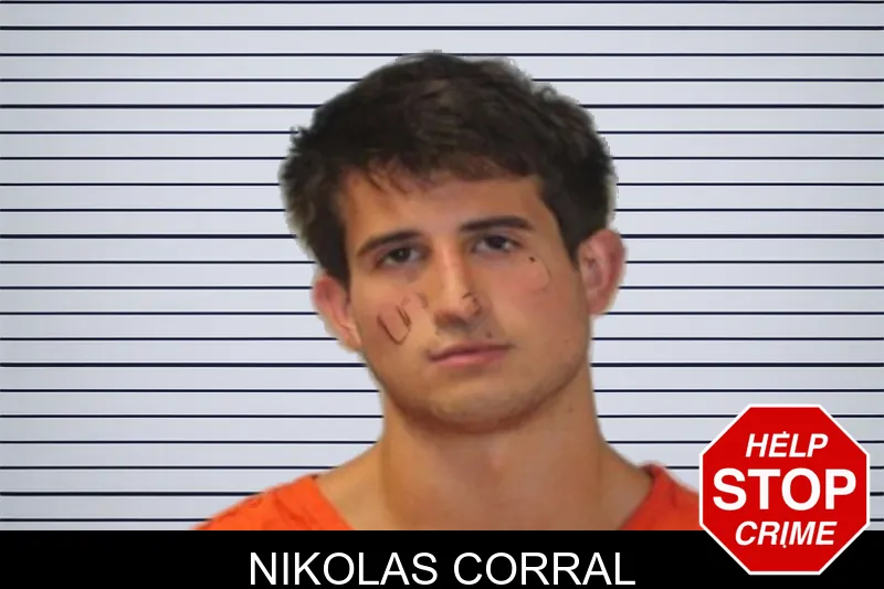 Nikolas Corral mugshot