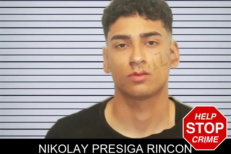 Nikolay Presiga Rincon mugshot