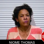 Niome Thomas mugshot