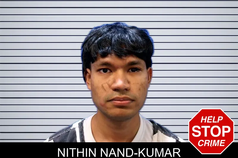 Nithin Nand-Kumar mugshot