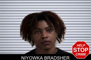 Niyowka Bradsher mugshot