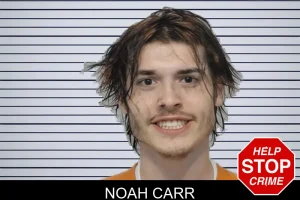 Noah Carr mugshot
