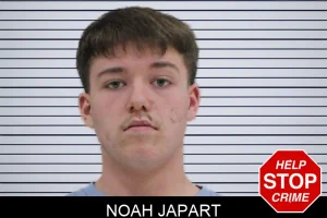 Noah Japart mugshot