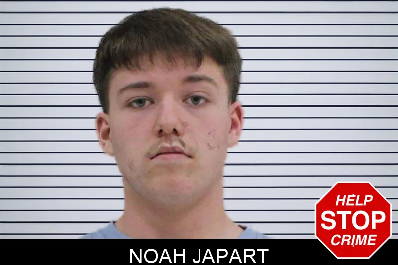 Noah Japart mugshot