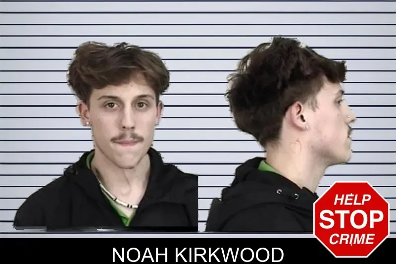 Noah Kirkwood mugshot