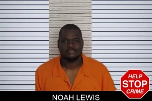 Noah Lewis mugshot
