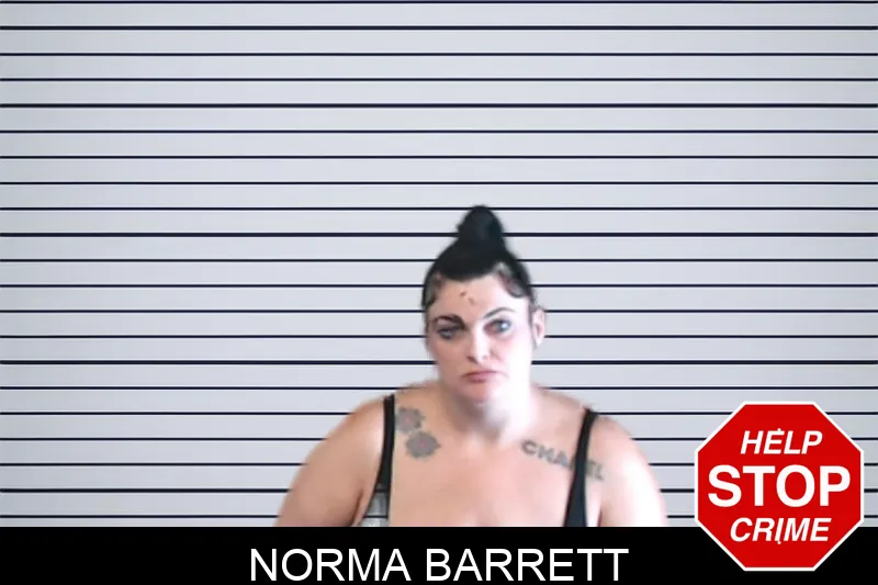 Norma Barrett mugshot