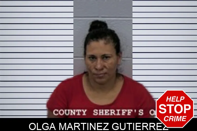 Olga Martinez Gutierrez mugshot