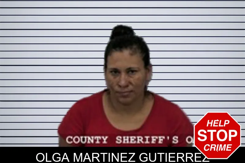 Olga Martinez Gutierrez mugshot