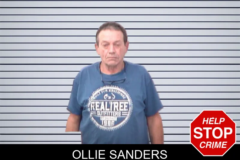 Ollie Sanders mugshot