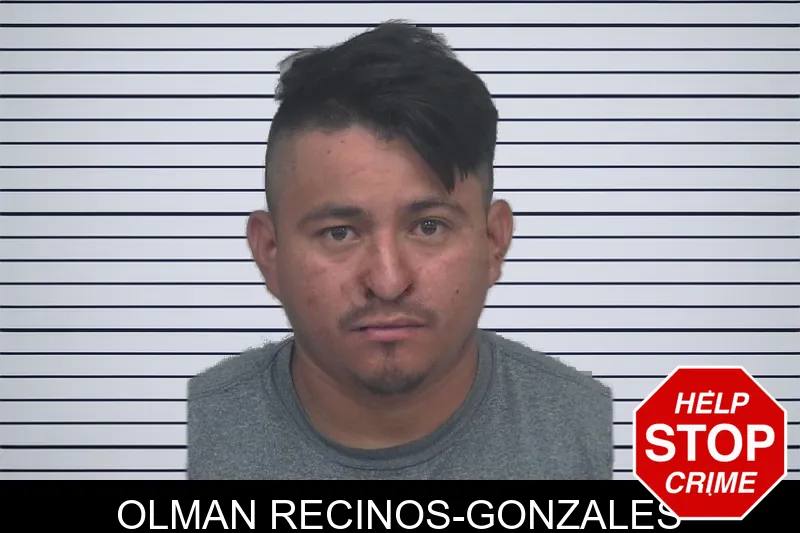 Olman Recinos-Gonzales mugshot