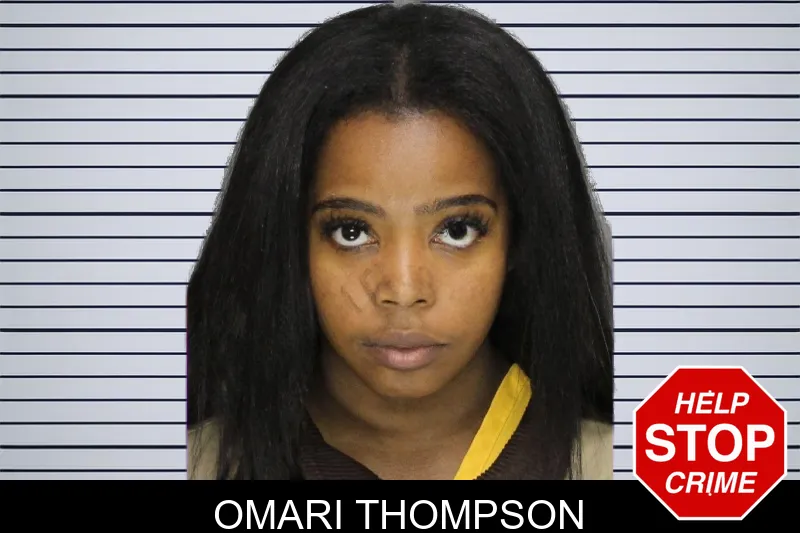 Omari Thompson mugshot