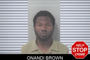 Onandi Brown mugshot