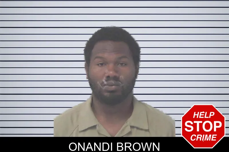 Onandi Brown mugshot