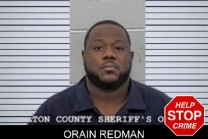 Orain Redman mugshot