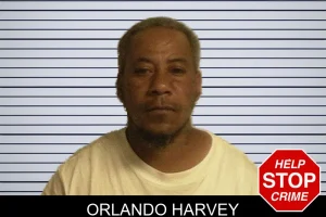 Orlando Harvey mugshot