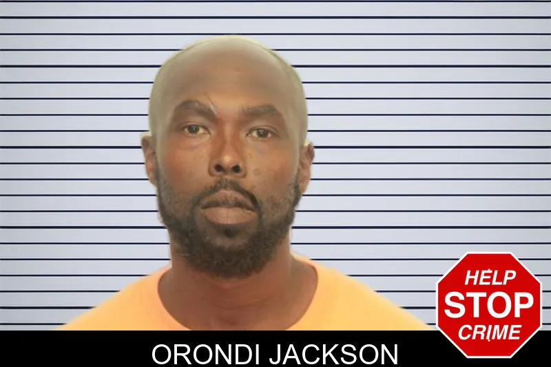 Orondi Jackson mugshot