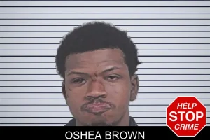 Oshea Brown mugshot