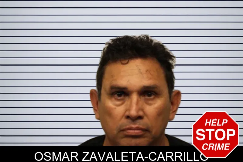 Osmar Zavaleta-Carrillo mugshot