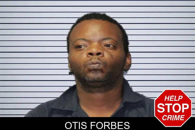 Otis Forbes mugshot