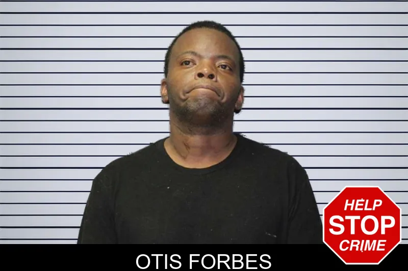 Otis Forbes mugshot