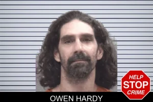 Owen Hardy mugshot