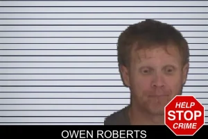Owen Roberts mugshot